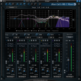 Blue Cat Audio Updates Blue Cat's MB-7 Mixer 2 (2013/09/23)